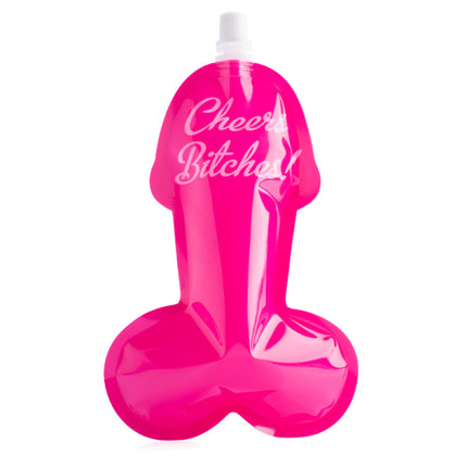 Miss Naughty Disposable Willy Flasks - Set of 3