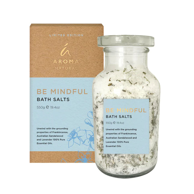 AROMA NATURAL BATH SALTS BE MINDFUL