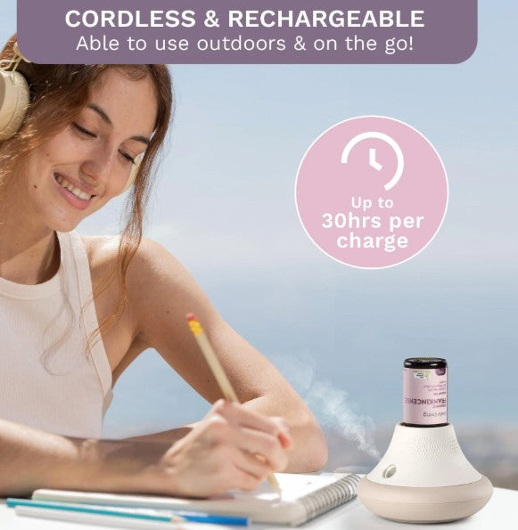 Aroma-Oil Waterless Diffuser + Oil