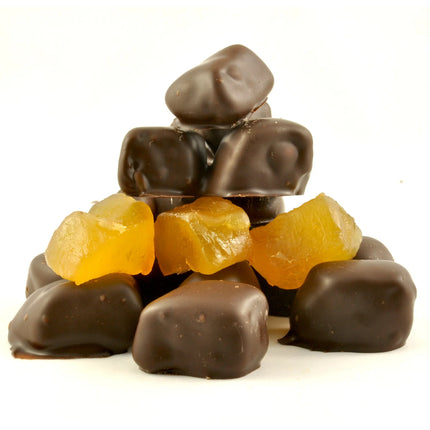 Dark Chocolate Coated Ginger 100g - GLUTEN FREE