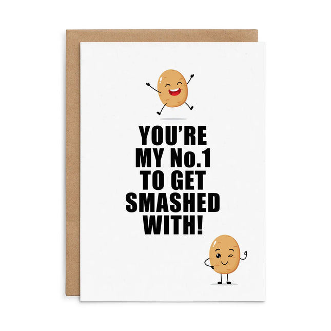 Defamations Cards - You're my no.1 to get smashed with