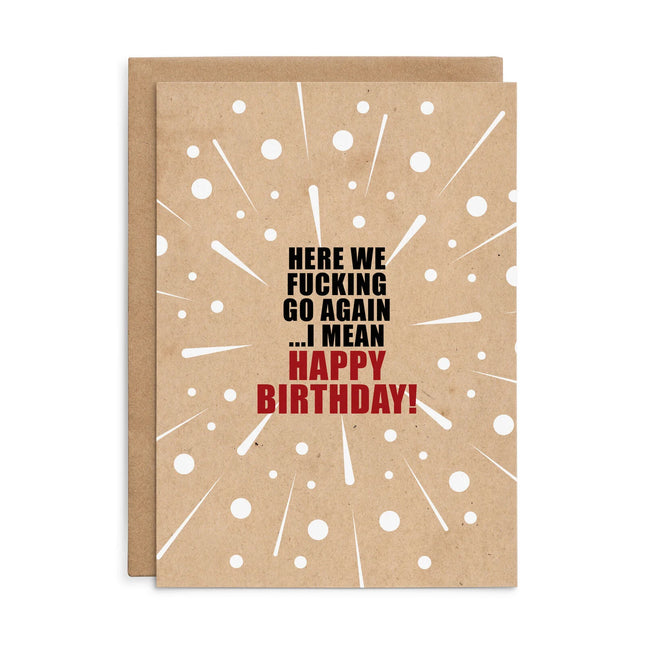 Defamations Cards - Here we fucking go again