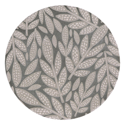 Amber Garden leaves Ceramic Coaster