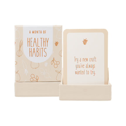A Month Of Healthy Habits - 31 Affirmation cards