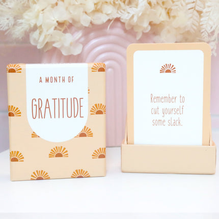 A Month Of Gratitude - 31 Affirmation cards