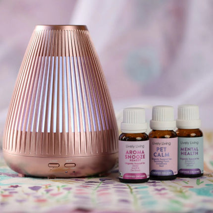 Aroma Essential Oil Diffuser - ROSE GOLD