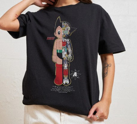 Astro Boy Half Robot T-Shirt