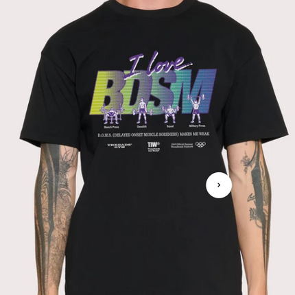 I Love BDSM Weightlifting T-Shirt