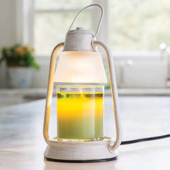 Electric tabletop wax warmers