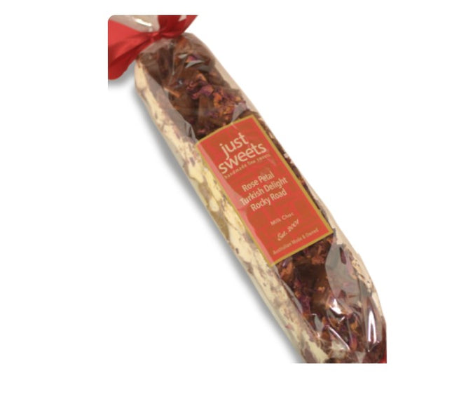 Milk Choc Rose Petal & Rose Turkish Delight Rocky Road Bon Bon 300g