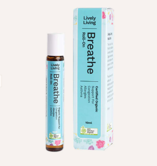 Breathe Roll-On Essential Oil Certified Organic