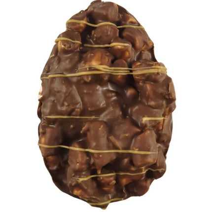 Rocky Road Easter Egg – Milk Chocolate Cashew Turkish Delight - GLUTEN FREE