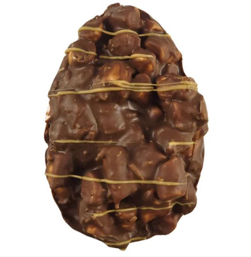 Rocky Road Easter Egg – Milk Chocolate Cashew Turkish Delight - GLUTEN FREE