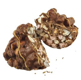 Rocky Road Easter Egg – Milk Chocolate Cashew Turkish Delight - GLUTEN FREE
