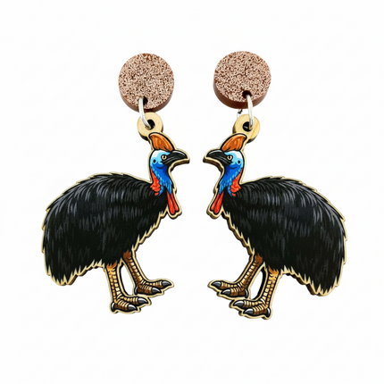 The Cassowary Earrings