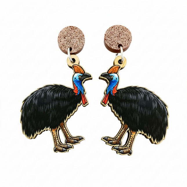 The Cassowary Earrings