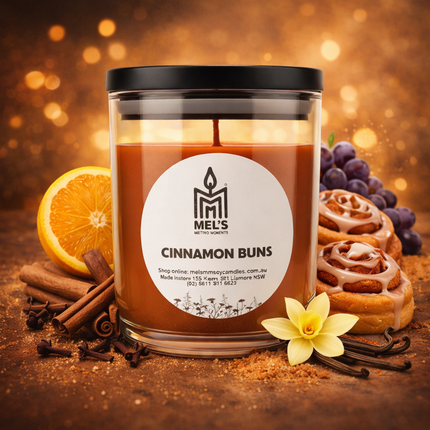 Cinnamon Buns - Large 80 Hour Pure Soy Candle