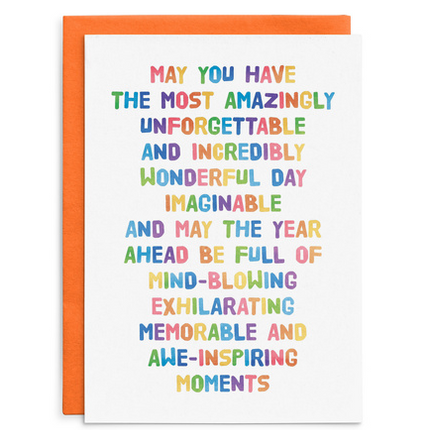 May you have the most amazingly... - Birthday Card
