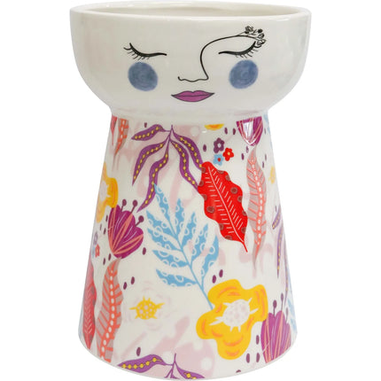 Doll Vase Xl Coral 14.5x14.5x21cm