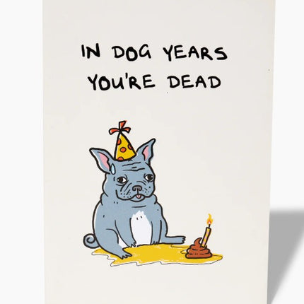 In Dog Years Greeting Card