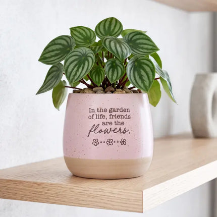 Whimsical Garden Friends Positive Pot