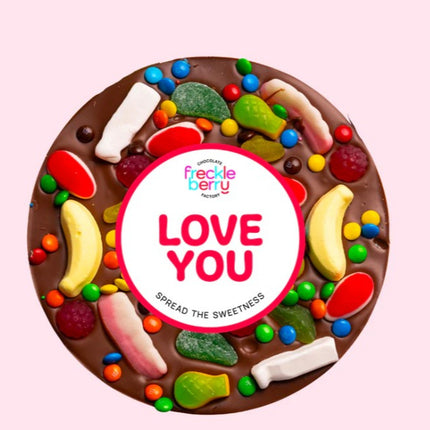 Giant Lolly Pizza - "I Love You"