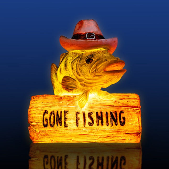 Gone Fishing Table Lamp