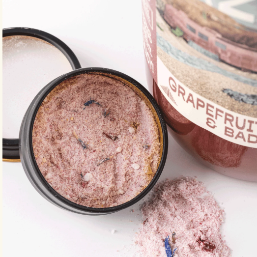 Grapefruit & Hibiscus Margarita Mix & Badass Salts