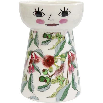 Doll Vase Xl Gum Nut 14.5x14.5x21cm