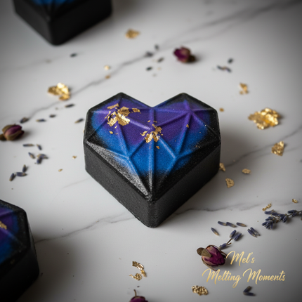 Heart Bath Bomb – Purple