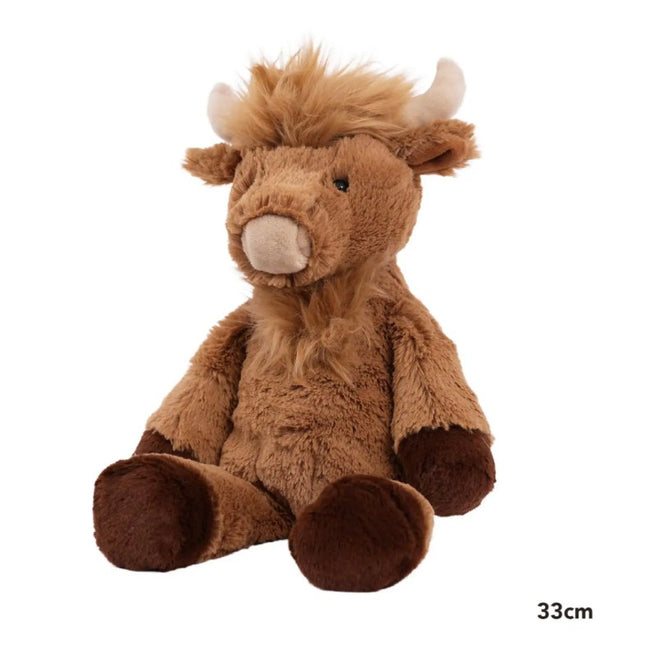Highland cow plush 33cm