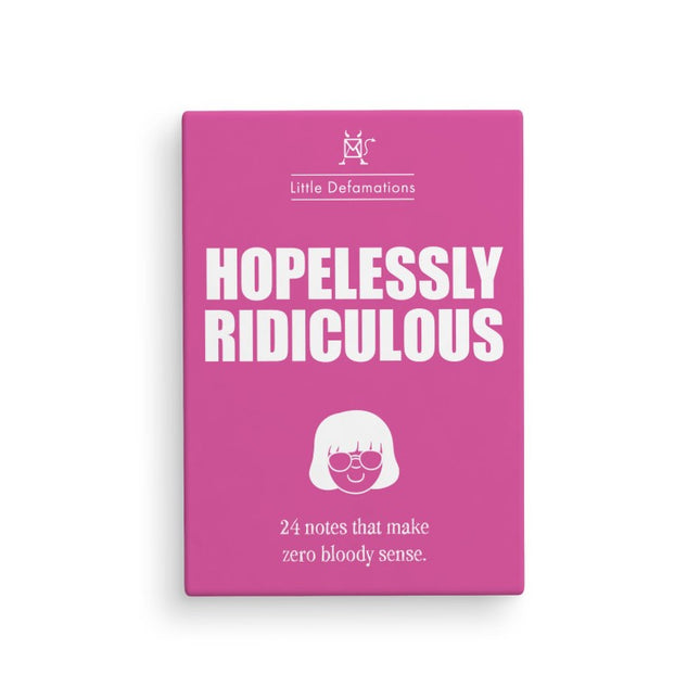 Hopelessly Ridiculous - 24 affirmation cards