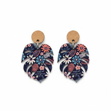 Floral Fern Earrings