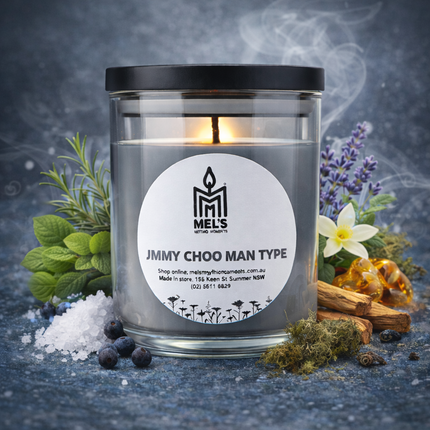 Jimmy Choo Man Type - Large 80 Hour Pure Soy Candle