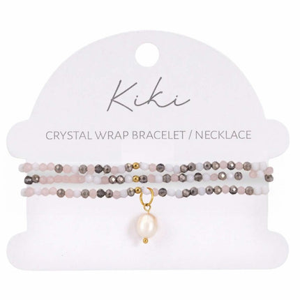 Crystal wrap Necklace / Bracelet