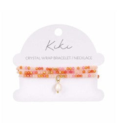 Crystal wrap Necklace / Bracelet