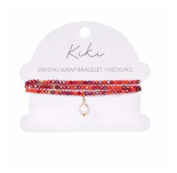 Crystal wrap Necklace / Bracelet