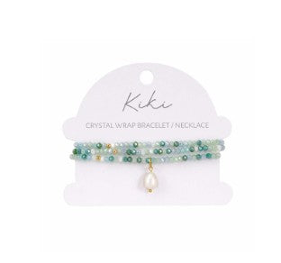 Crystal wrap Necklace / Bracelet