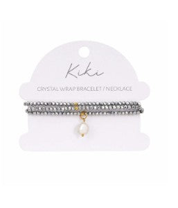 Crystal wrap Necklace / Bracelet