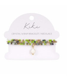 Crystal wrap Necklace / Bracelet