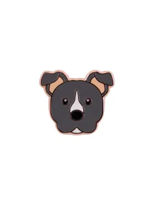 Staffy Keepsake Pin