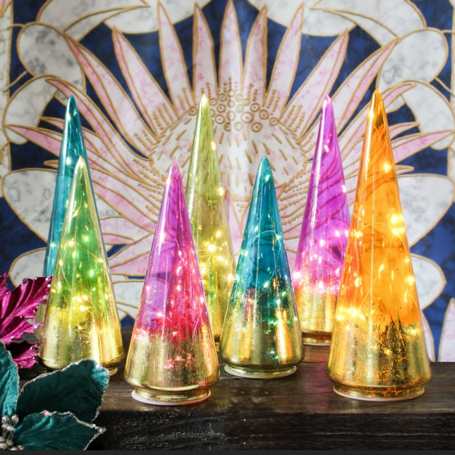 LED Glass Tree Lrg Passion