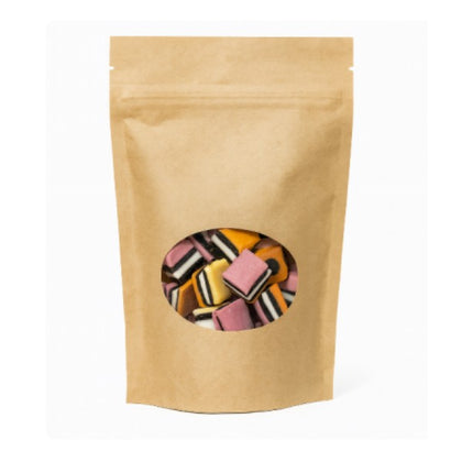 Licorice Allsorts - Kraft Paper Stand-Up Pouch