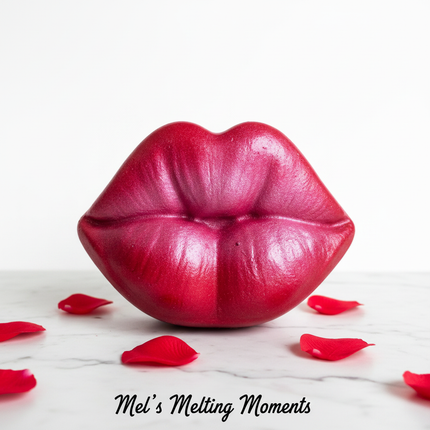 Luscious Lips Bath Bomb Red