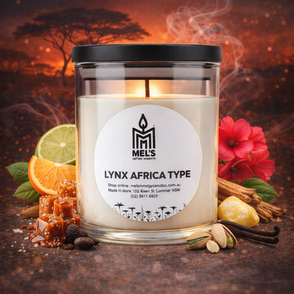 Lynx Africa Type - Large 80 Hour Pure Soy Candle