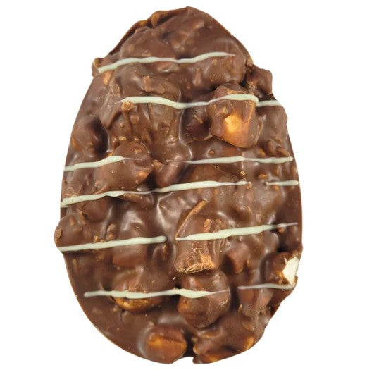 Rocky Road Easter Egg Milk Chocolate Macadamia Cherry GLUTEN FREE