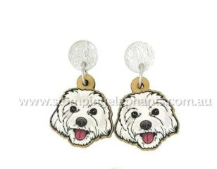 Maltese Earrings