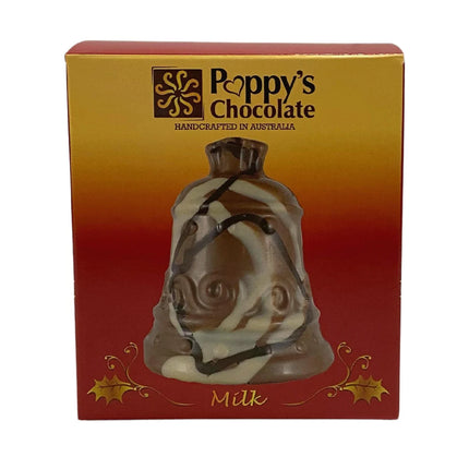 Chocolate Christmas Bell - Marbled milk chocolate GLUTEN FREE