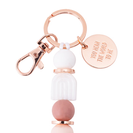 World Mum Silicone Keyring