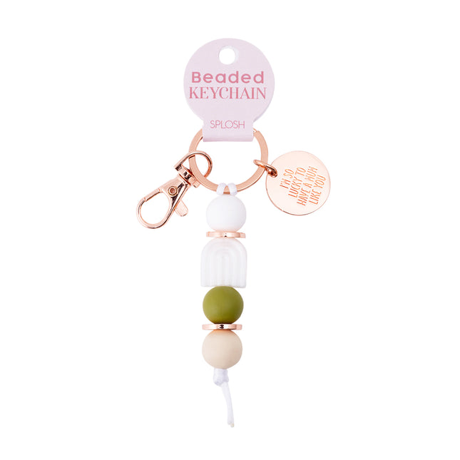 Lucky Mum Silicone Keyring